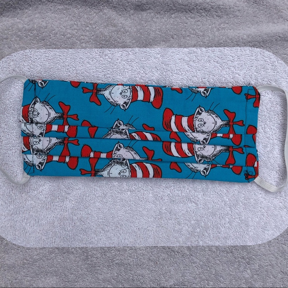 Cat in the Hat Face Mask